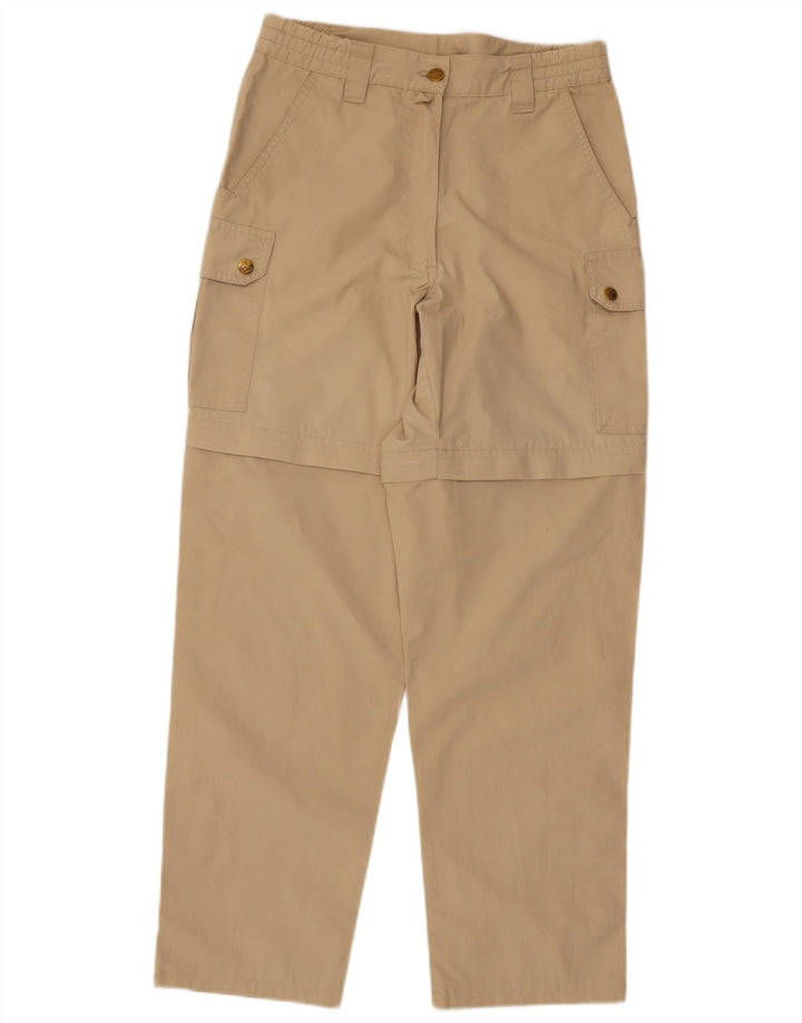 Pantalón Cargo Recto Mujer Jack Wolfskin W27 L28 Poliéster Beige