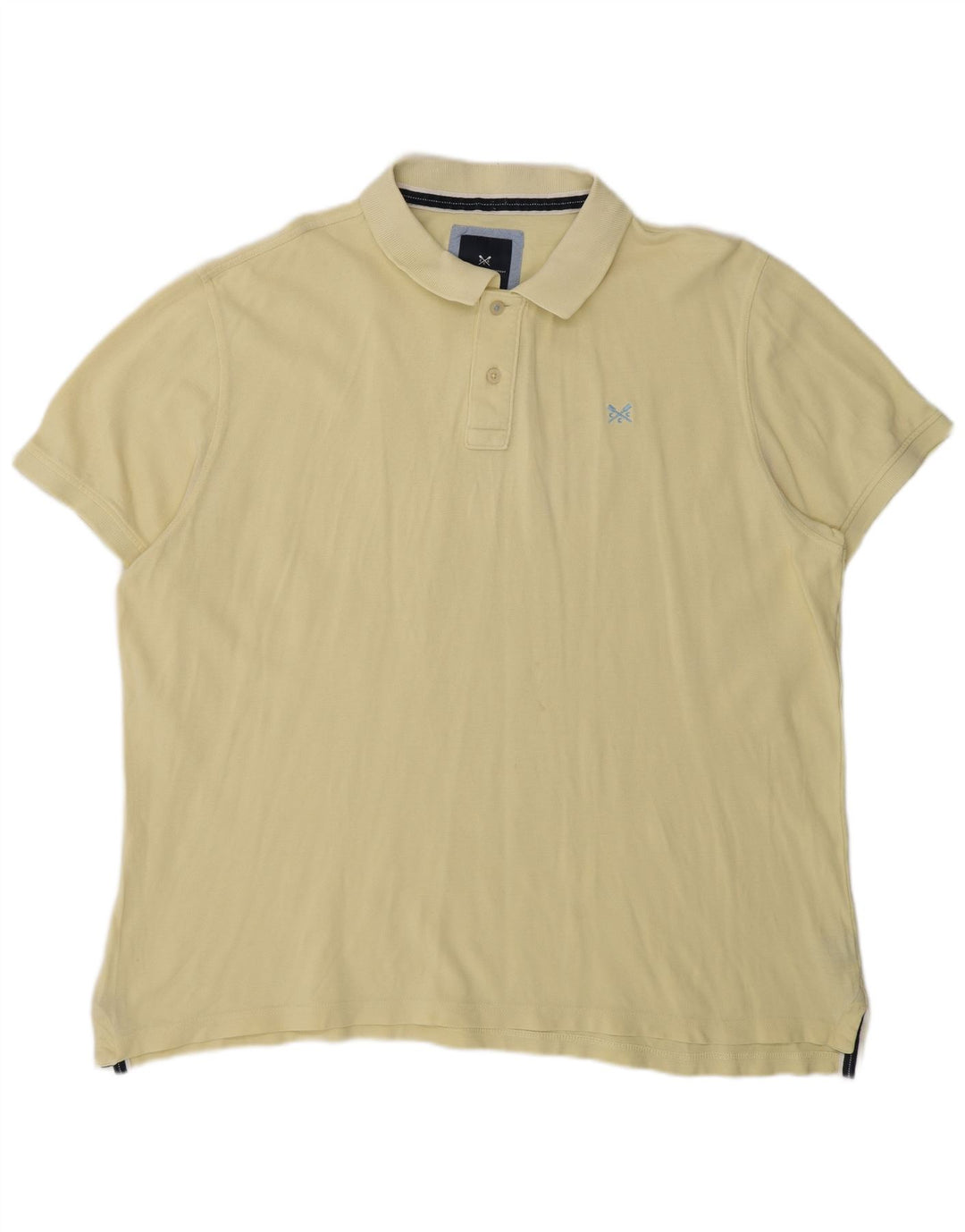 Crew Clothing Polo para hombre 2XL Algodón amarillo
