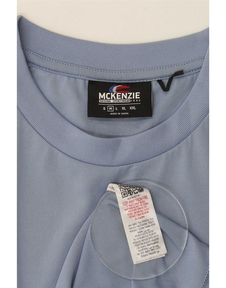 Mckenzie Camiseta para hombre Top Poliéster azul medio