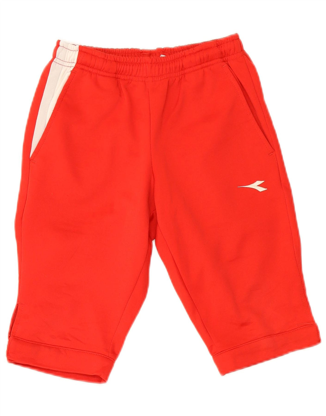 Diadora Pantalón Corto Deportivo Niño 7-8 Años 3XS Rojo Poliéster