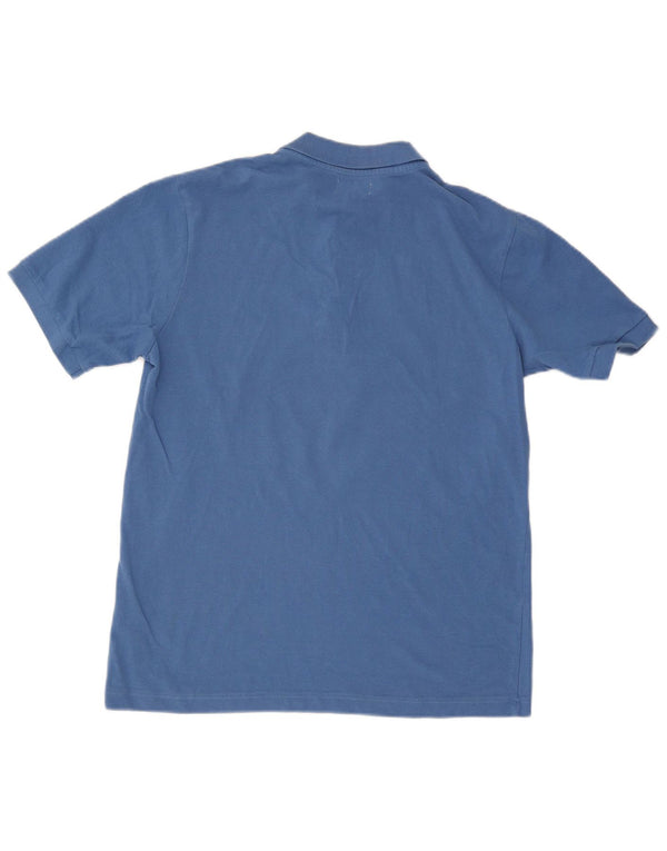 Polo Kappa Hombre Grande Azul Algodón