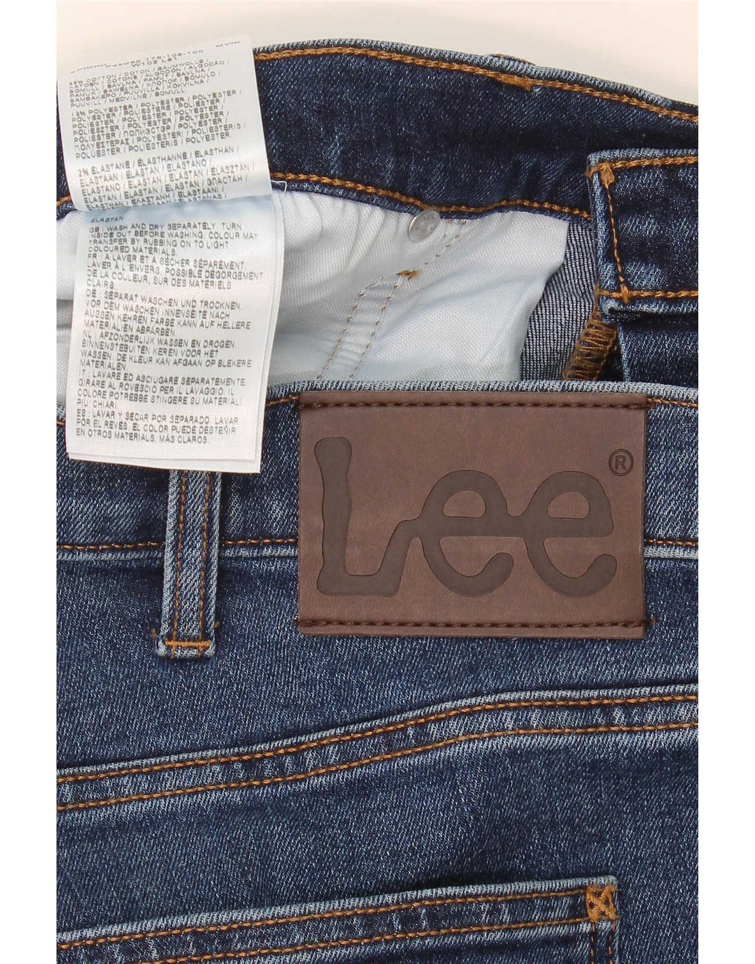 Lee Vaqueros Denver Bootcut para Hombre W40 L32 Algodón Azul