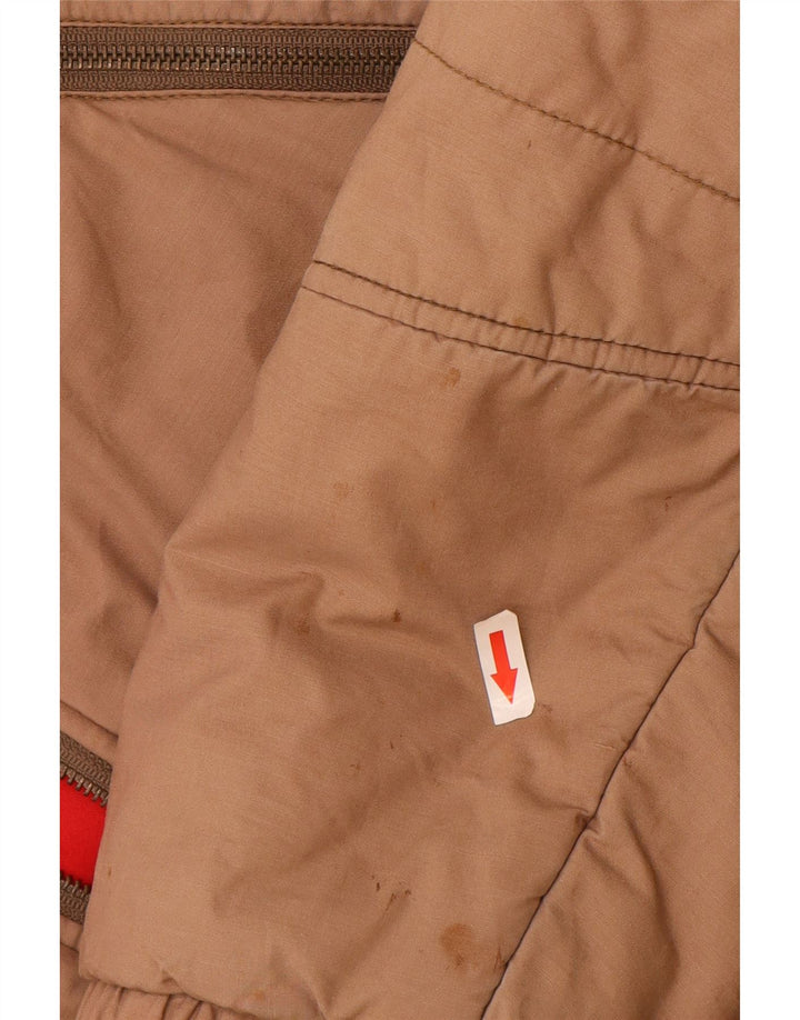 Pierre Cardin Chaqueta Bomber para Hombre UK 40 Grande Algodón Marrón