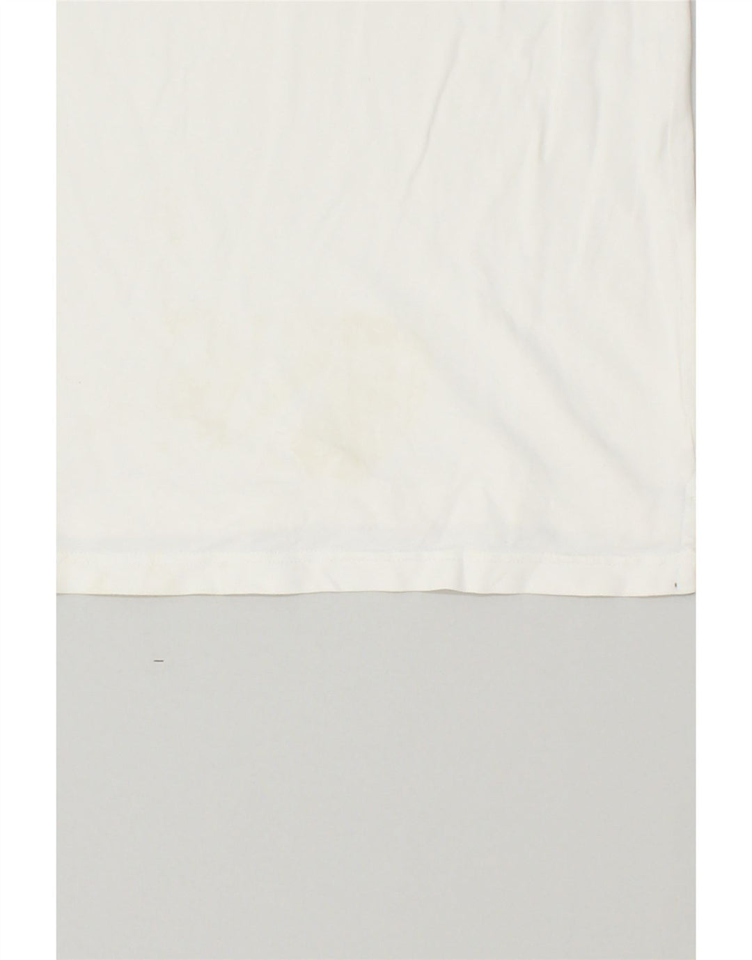 PUMA Mens Polo Shirt Large White Cotton | Vintage Puma | Thrift | Second-Hand Puma | Used Clothing | Messina Hembry 