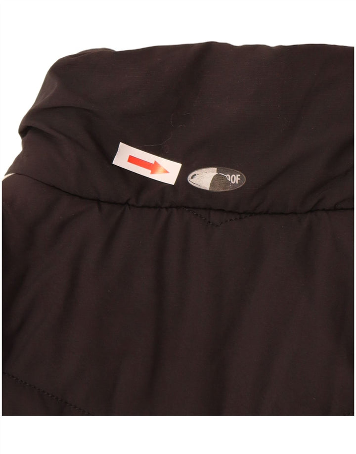 Adidas Mujer Clima 365 Chaqueta Acolchada UK 46 Grande Poliéster Negro