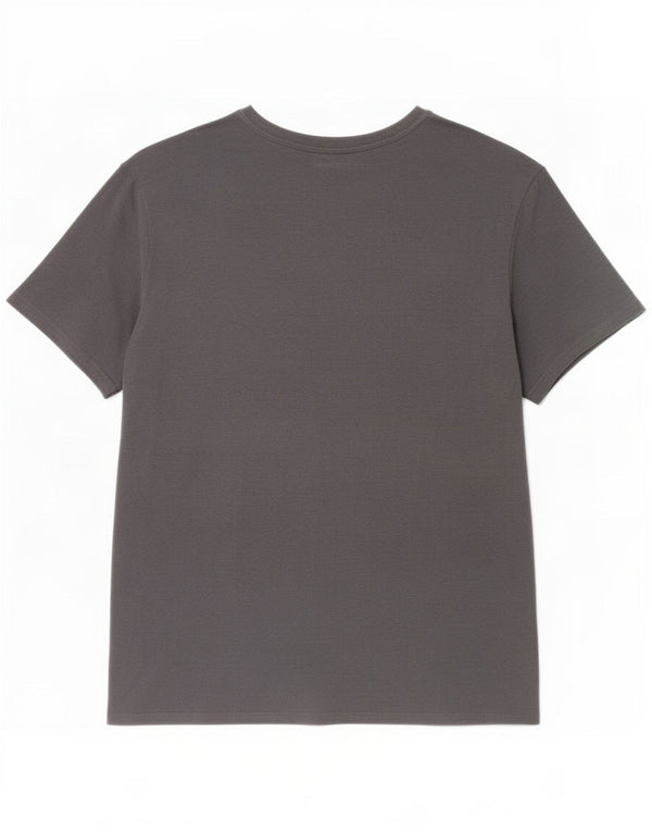 Calvin Klein Camiseta gráfica para mujer Top UK 40 XL Viscosa gris