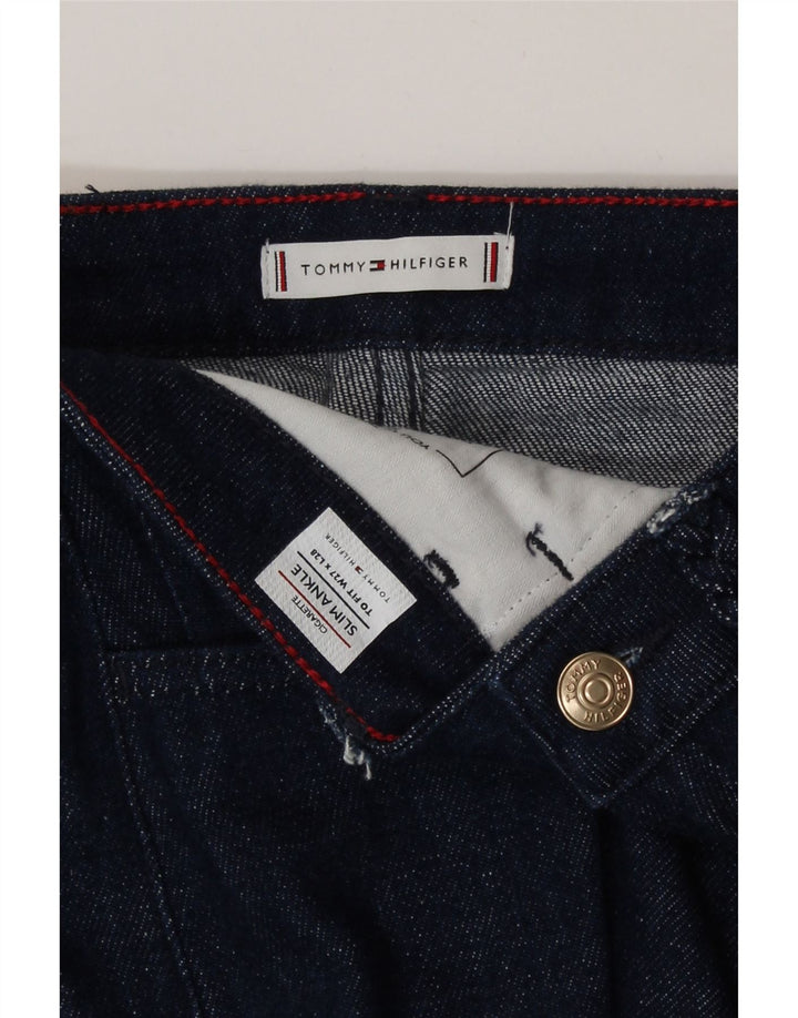 Tommy Hilfiger Jeans Slim Cigarrillos para Mujer W27 L28 Azul Marino