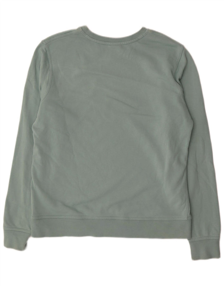 NIKE Hombre Sudadera Jumper Large Azul Algodón