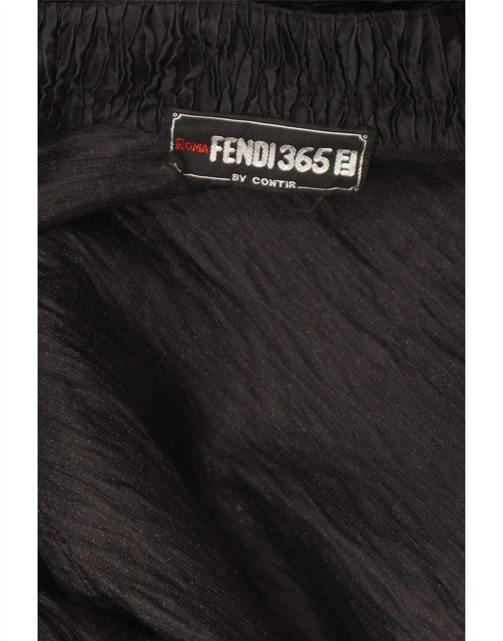 Fendi Abrigo abierto para mujer UK 40 XL Negro