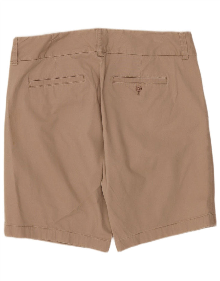 J. Crew Pantalones cortos chinos para mujer US 8 Medium W32 Algodón marrón