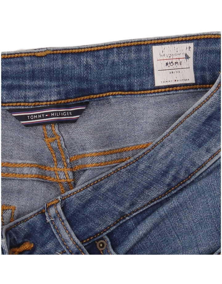 Vaqueros Tommy Hilfiger Rome Rectos Mujer W30 L32 Azul