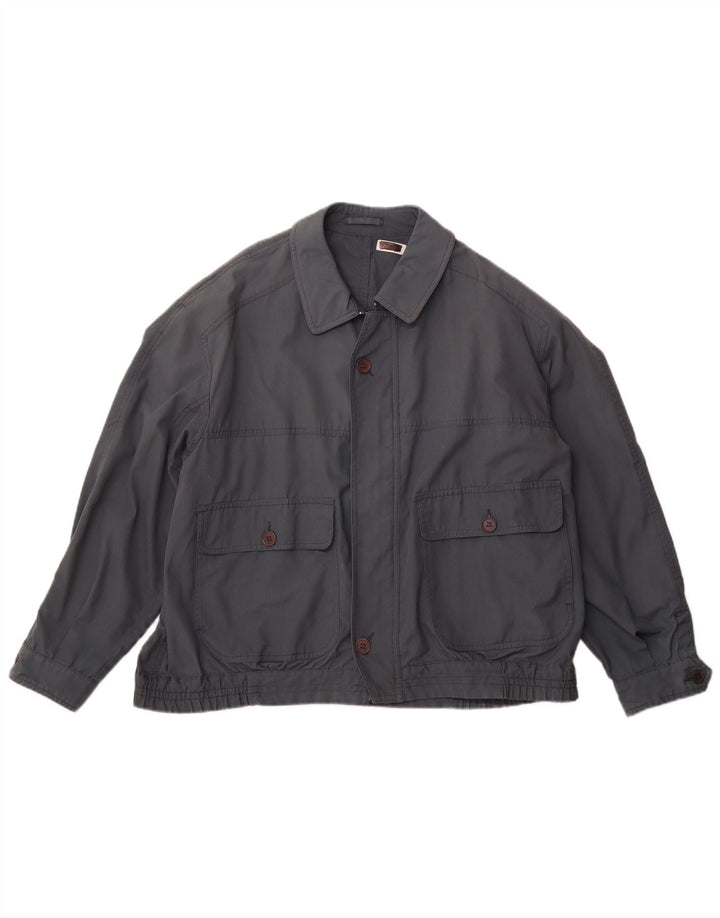 Maison Jacques Chaqueta bomber para hombre IT 52 XL Poliéster azul marino