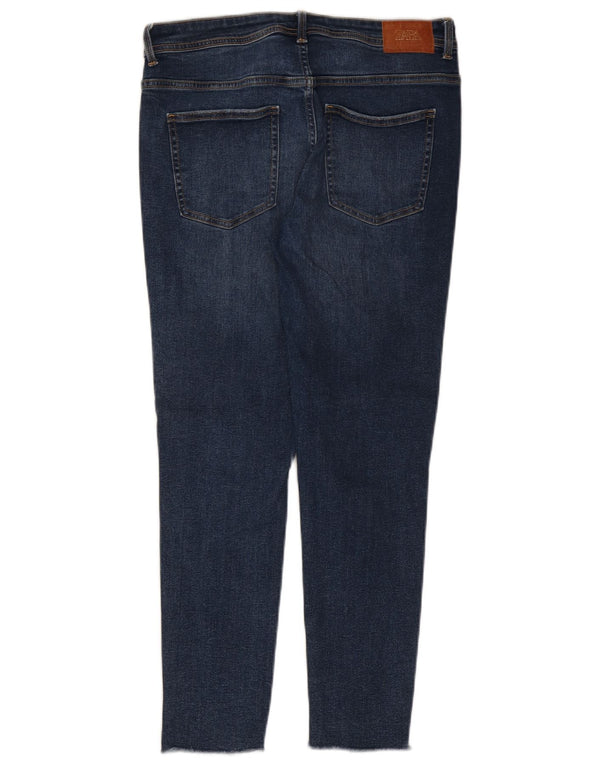 Zara Vaqueros pitillo para mujer EU 42 Large W32 L27 Azul