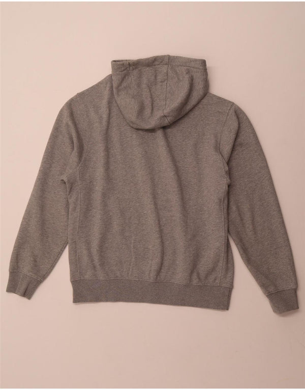 NIKE Sudadera con capucha gráfica para hombre, jersey deportivo de algodón gris medio