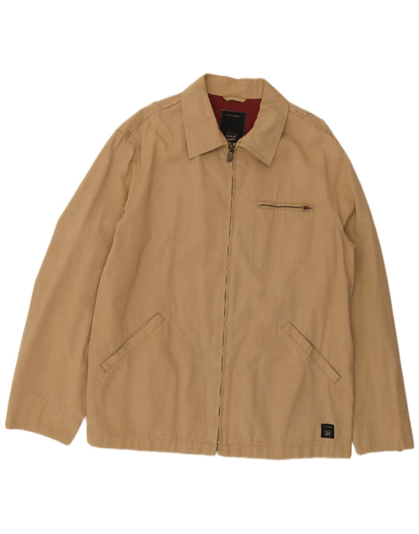 Chaqueta utilitaria para hombre Gas UK 44 2XL Algodón beige