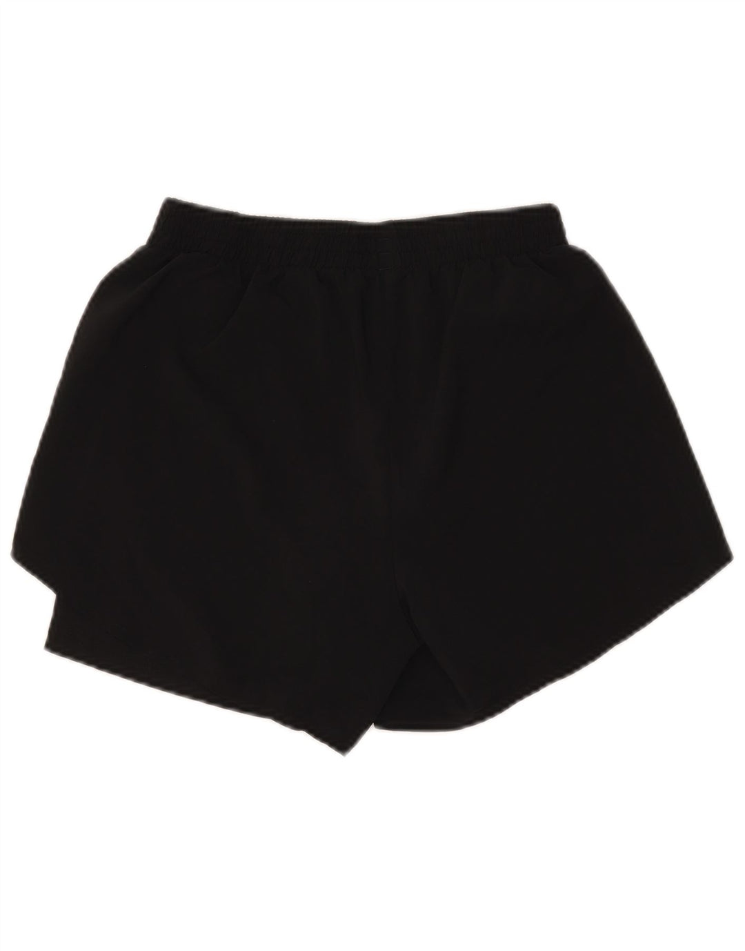 Adidas Pantalones cortos deportivos de ajuste regular para mujer UK 8/10 Small Negro Poliéster