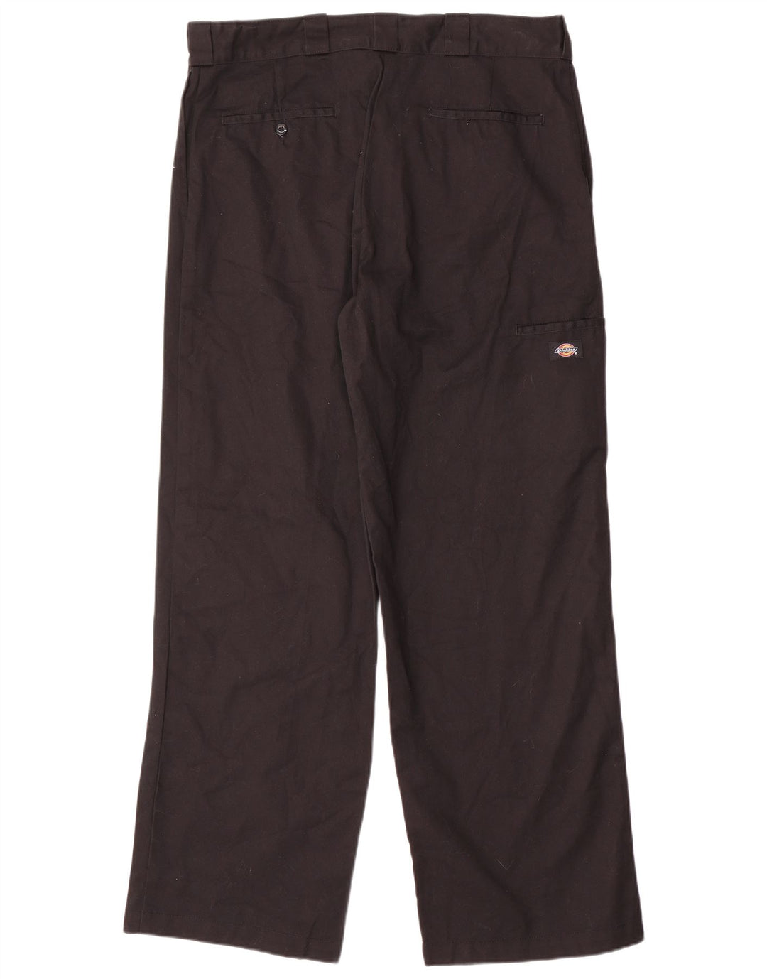 Dickies Pantalones cargo holgados para hombre W36 L32 Poliéster negro