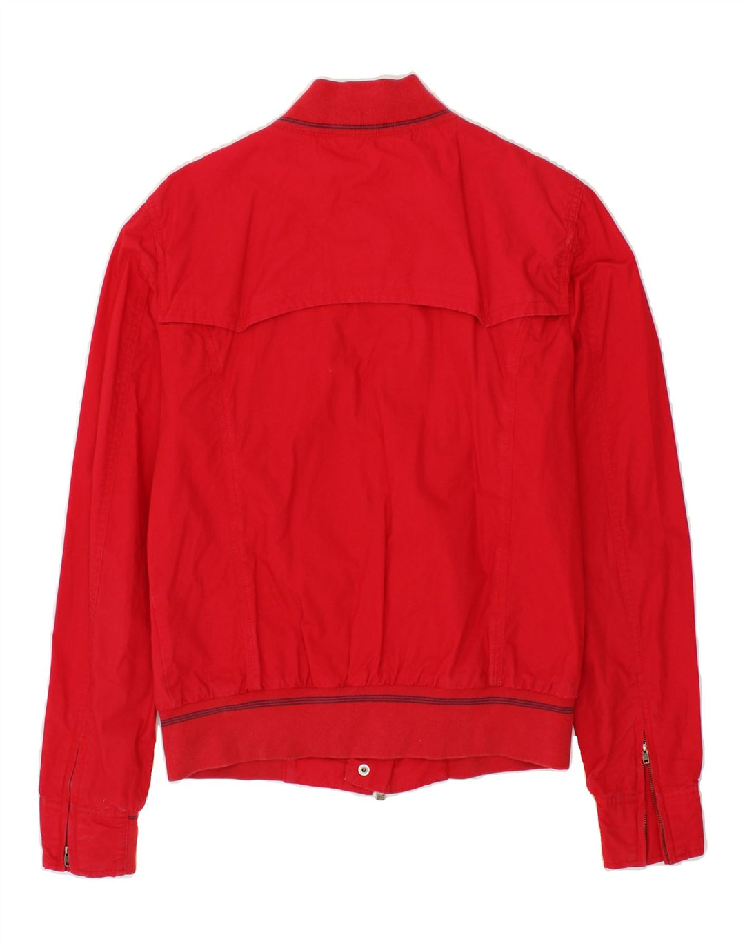 WOOLRICH Womens Bomber Jacket UK 18 XL Red Cotton Vintage Woolrich and Second-Hand Woolrich from Messina Hembry 