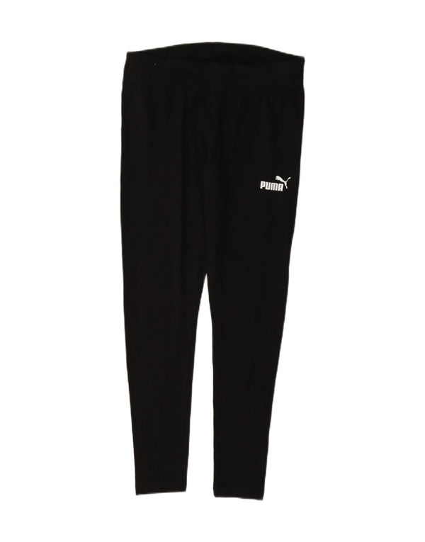Puma - Leggings cortos para mujer, talla 40, talla M, color negro