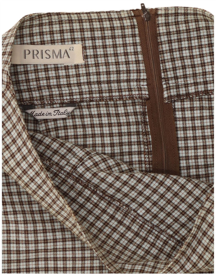PRISMA Minifalda para mujer IT 42 Medium W28 Brown Check