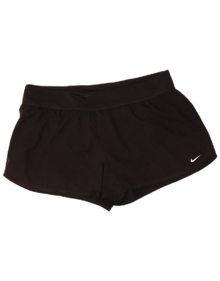 Pantalones cortos deportivos Nike para mujer UK 20 2XL Negro
