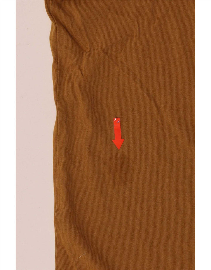 Lyle & Scott Camiseta Hombre Top XL Algodón Marrón
