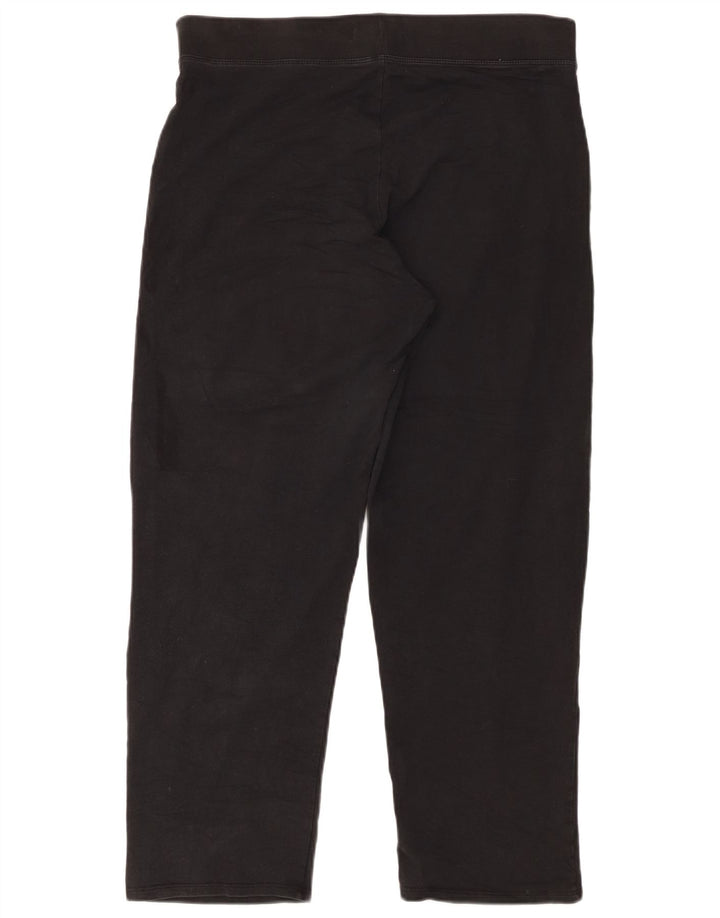 Marks & Spencer Leggings cortos para mujer UK 46 Grande Algodón negro