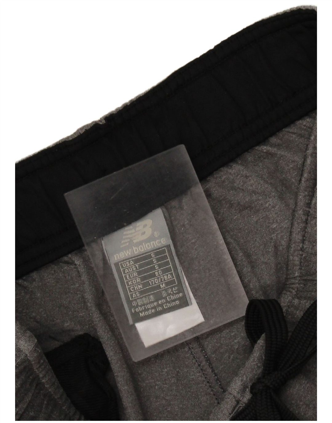 New Balance Pantalón Chándal Hombre Small Gris Poliéster