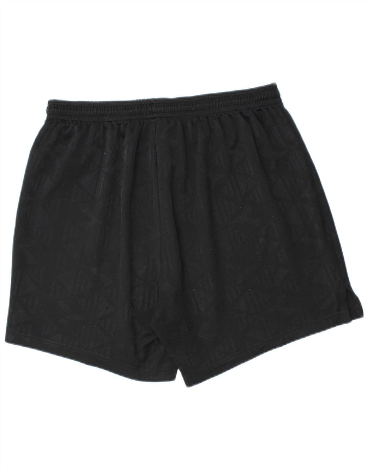 Diadora Pantalón Corto Deportivo Hombre XL Negro Geométrico