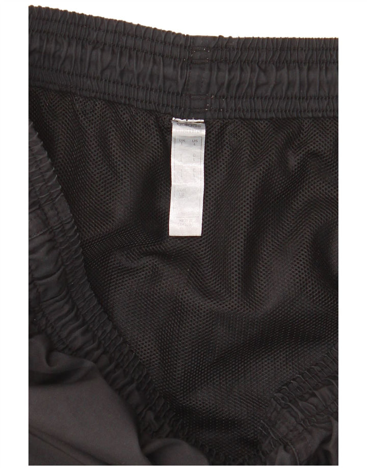 Adidas - Pantalones cortos deportivos para hombre, talla grande, color negro