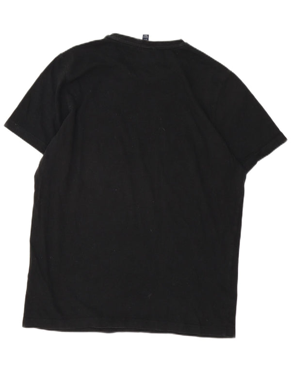 ELLESSE Camiseta Hombre Top Grande Algodón Negro