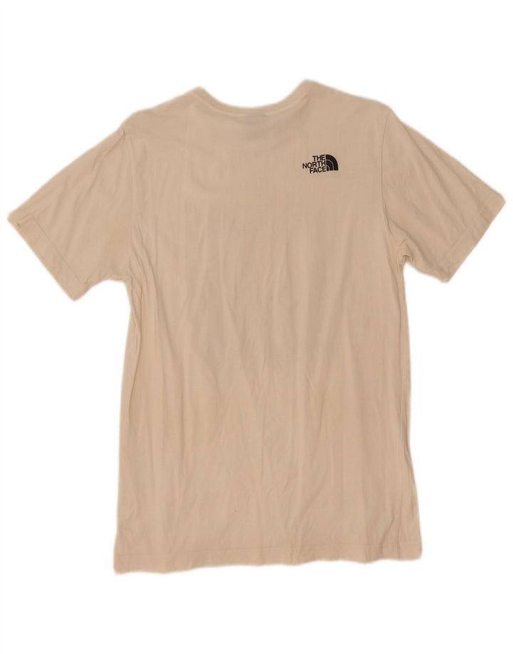 The North Face Hombre Camiseta Gráfica Top Small Blanco