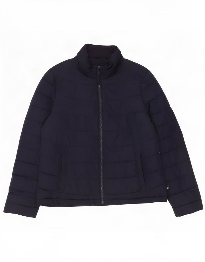 Gap Chaqueta acolchada para mujer UK 44 Mediana Azul marino Poliéster