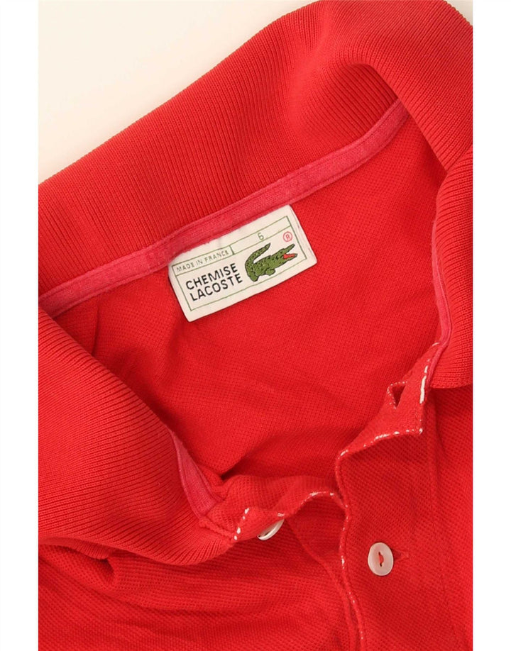 Polo Lacoste Hombre Talla 6 XL Rojo