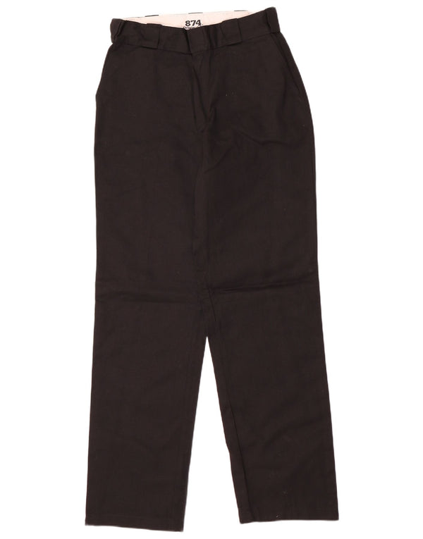 Dickies Mens 874 pantalones chinos rectos de corte original W28 L32 Negro