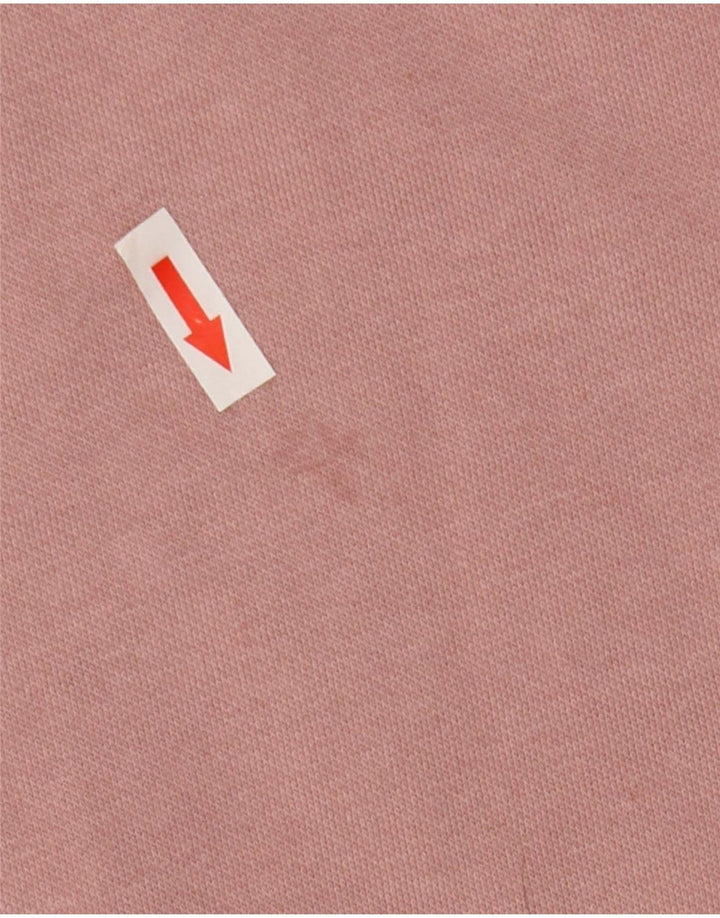 Puma - Sudadera extragrande para mujer, talla 10, algodón rosa pequeño