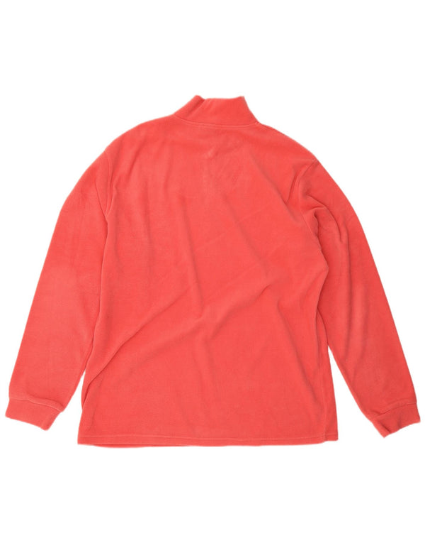 Jersey de forro polar con cuello y cremallera para mujer Invicta 2XL Poliéster rojo