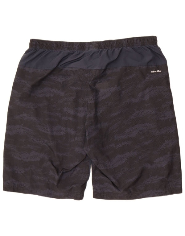 Adidas Mens Climalite Sport Shorts XL Azul Marino Camuflaje Poliéster