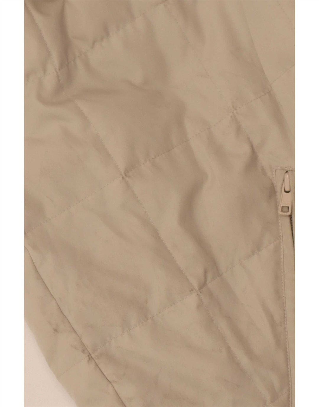 Sergio Tacchini Chaqueta acolchada para hombre UK 40 Large Beige Poliéster