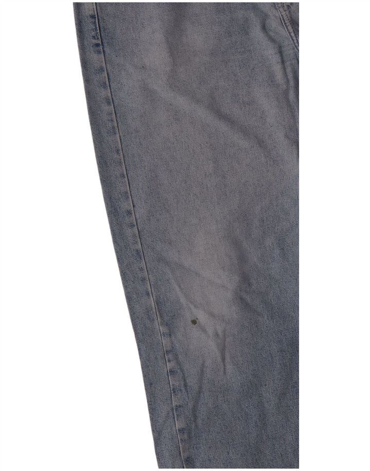 TRUSSARDI Vaqueros cónicos para hombre W33 L28 Azul