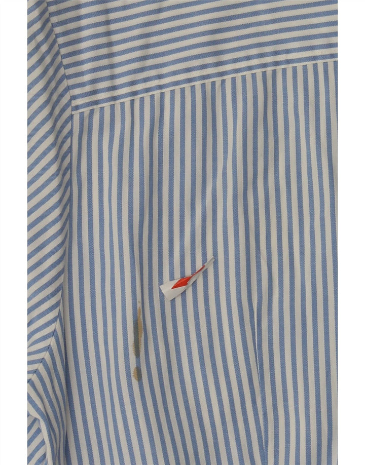 Tommy Hilfiger Camisa para Mujer US 8 Mediana Rayas Azules