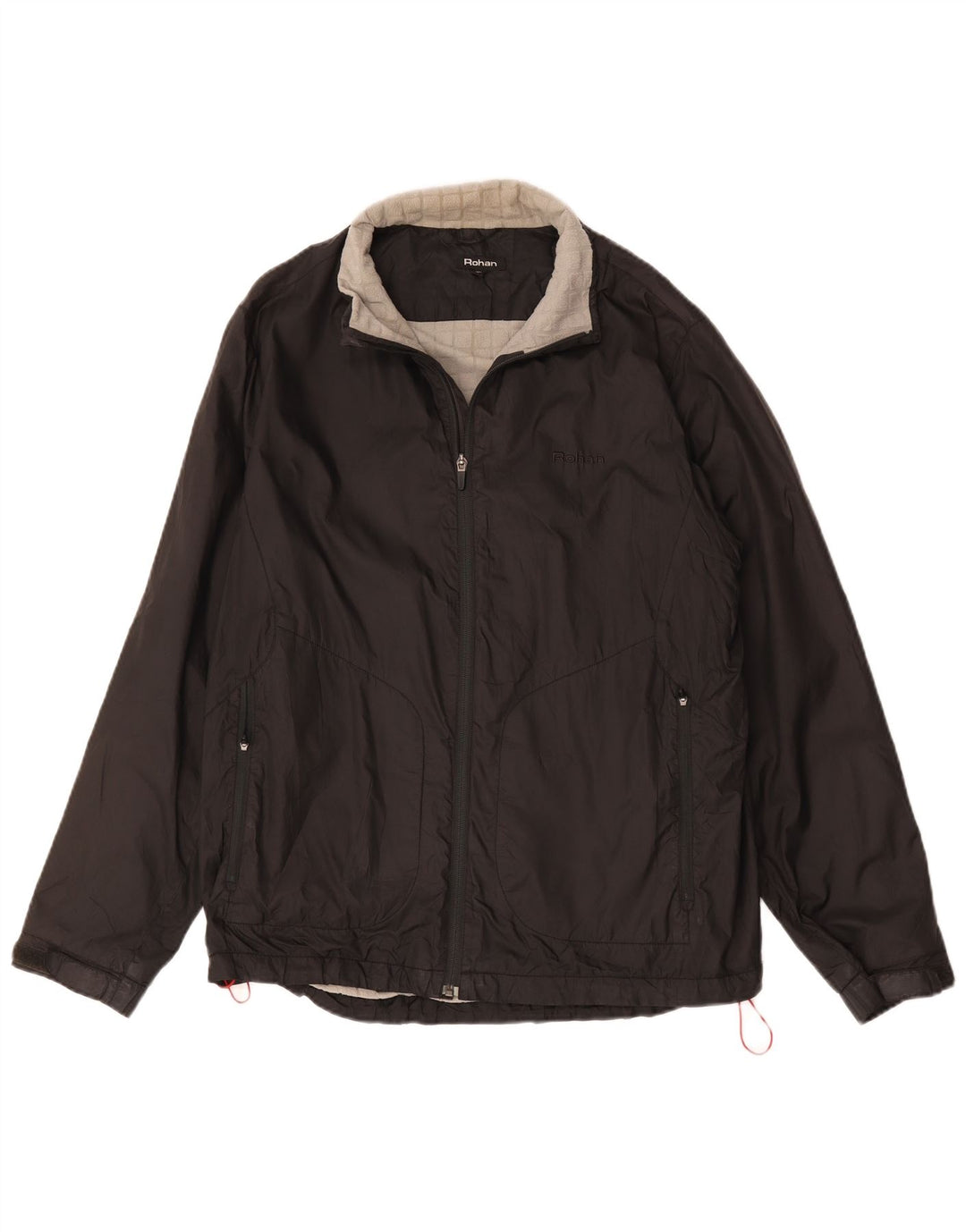 Rohan Chaqueta Bomber para Hombre UK 38 Mediana Poliéster Negro