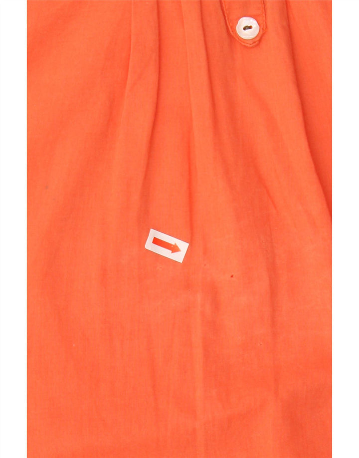 Timberland Top tipo túnica de manga 3/4 para mujer UK 40 Algodón naranja mediano