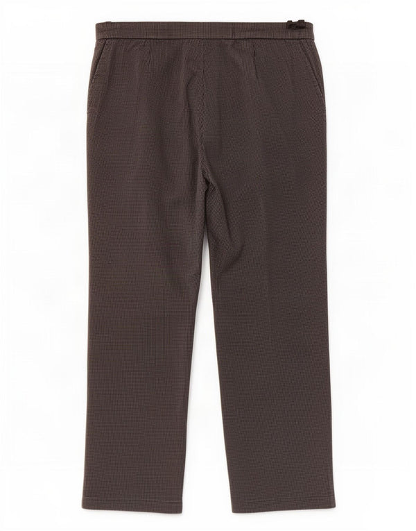 Marks & Spencer Pantalones chinos rectos para mujer UK 12 Medium W30 L25 Gris