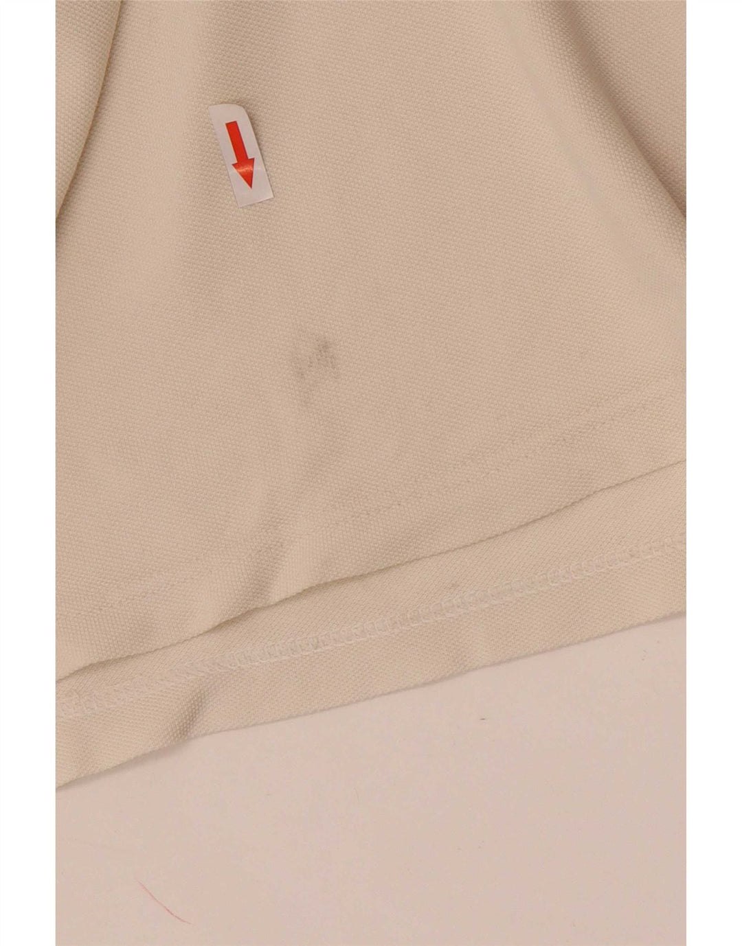 Polo Barbour Para Hombre Grande De Algodón Blanco Roto