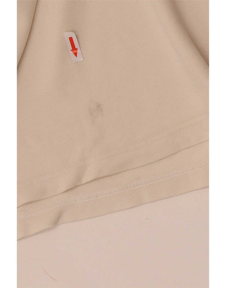 Polo Barbour Para Hombre Grande De Algodón Blanco Roto