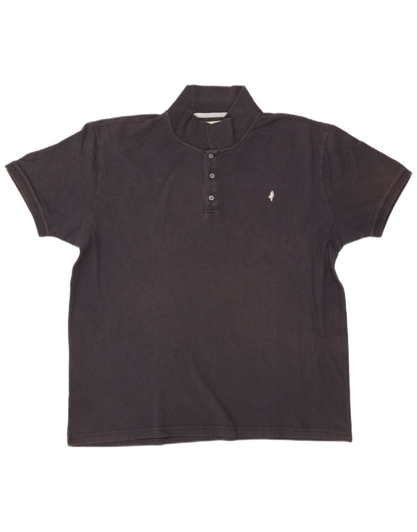 Marlboro Classics Mens Polo Shirt 4XL Black