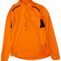 Nike Dri Fit - Chándal con cremallera y cuello para hombre, color naranja medio