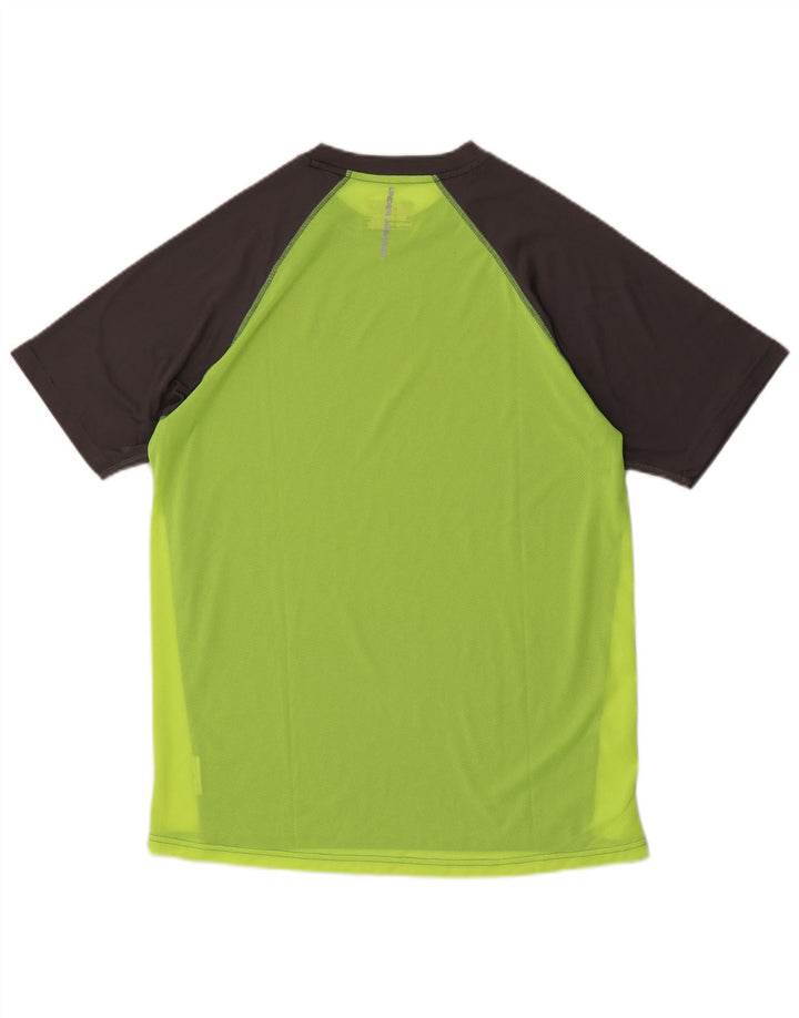 Camiseta Under Armour Heat Gear para hombre con bloques de color gris medio