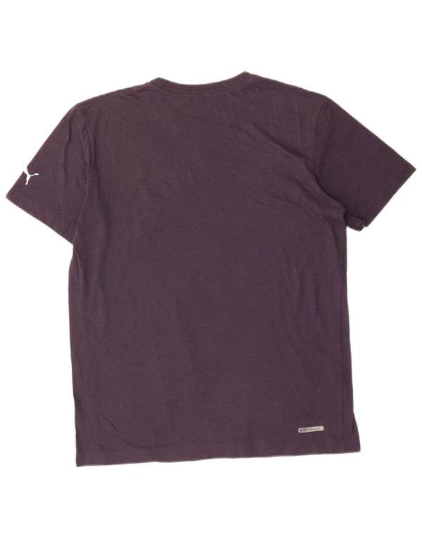 PUMA Camiseta gráfica para hombre Top Small Azul marino Algodón